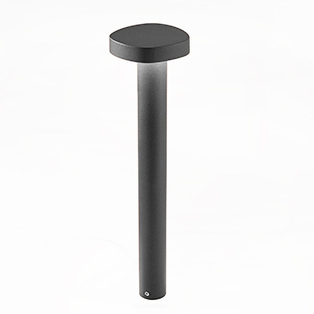 Zafferano Ciottolo - Balizador LED para exterior IP54 7W 3000K design moderno em alumínio para jardins e caminhos - 70 cm Cinza Escuro