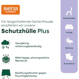 thumbnail of Siena Garden Plus Stapelstuhlhülle 67 x 67 x H80/110 cm