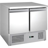 thumbnail of Saladette frigo 2 portes inox table de travail