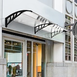 thumbnail of Outsunny Marquise para Portas e Janelas 195x75 cm  Marquise com Proteção para Sol e Chuva com Painéis de Policarbonato Transparente