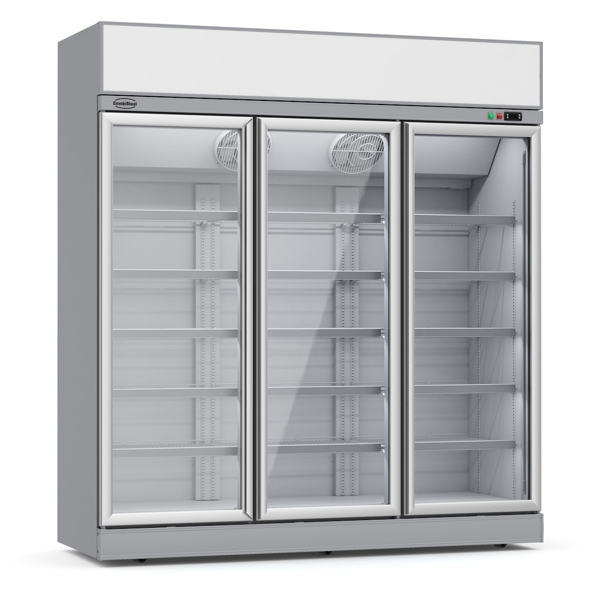 Chefgastro Tiefkühlschrank 3 Glastüren Ins-1530F BxTxH 1880x710x2092mm