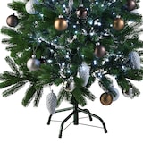 thumbnail of tectake Albero di Natale artificiale estetica naturale con sostegni in metallo - 140 cm, 470 punte e aghi stampati a iniezione, verde - 402819