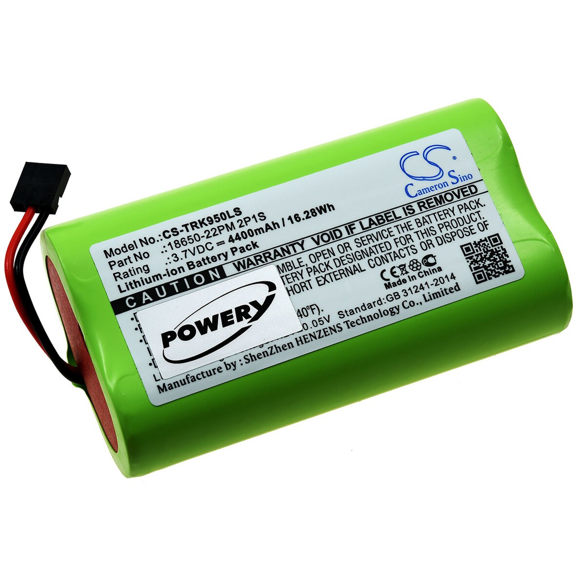 Akku für Trelock Typ 18650-22PM 2P1S