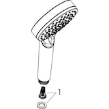 thumbnail of HG Handbrause CROMETTA VARIO DN 15 we/ch