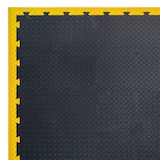 thumbnail of Pack 5 Calçadas Femininas para Laje de PVC Preto Clip-On Anti-Slip Floor Square Garage Workshop PS50CRN/F INTEC