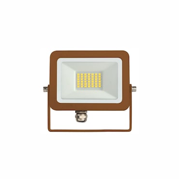 Proiettore LED da esterno Sky 20W IP65 4000K Corten - 2450lm, alluminio, fascio 110° Beneito Faure