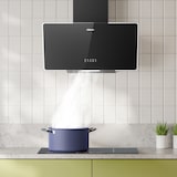 thumbnail of CIARRA Kopffreihaube Dunstabzugshaube 60 cm 350 m³/h Umluft Abluft VM6750B