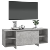 thumbnail of vidaXL TV-Schrank Betongrau 130x35x50 cm Holzwerkstoff