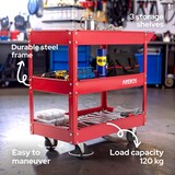 thumbnail of Trolley Carello de officina 3 scomparti Set di 2