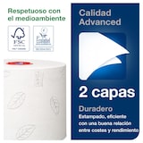 thumbnail of TORK Mid-size® |  Rollo de Papel Higiénico Advanced T6, Blanco (cod. 127530) - Caja 27 ud.