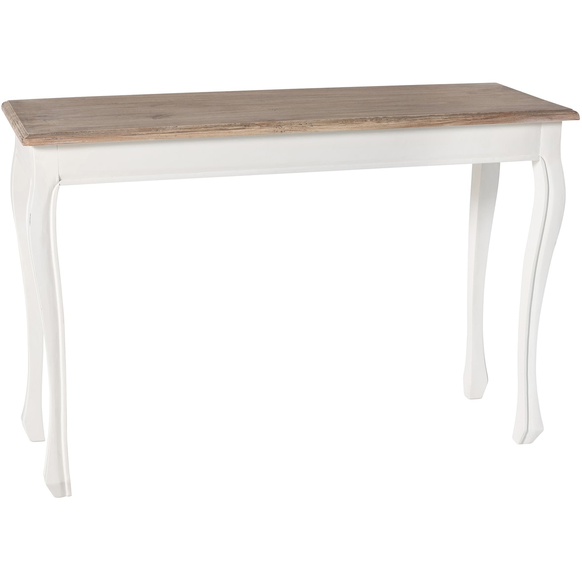 Tavolo console Balto Natura/bianco