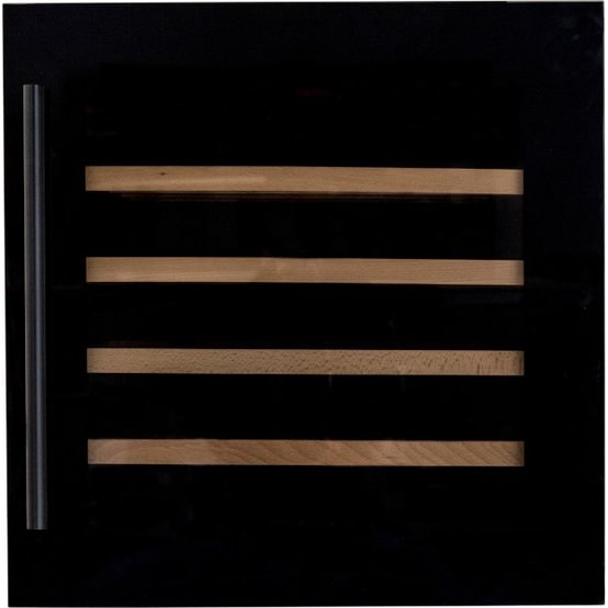 Frilec BERLIN-WS1-36-GTE-012FBL - Wijnklimaatkast - inbouw 60 cm breed - Max. 36 flessen - Zwart