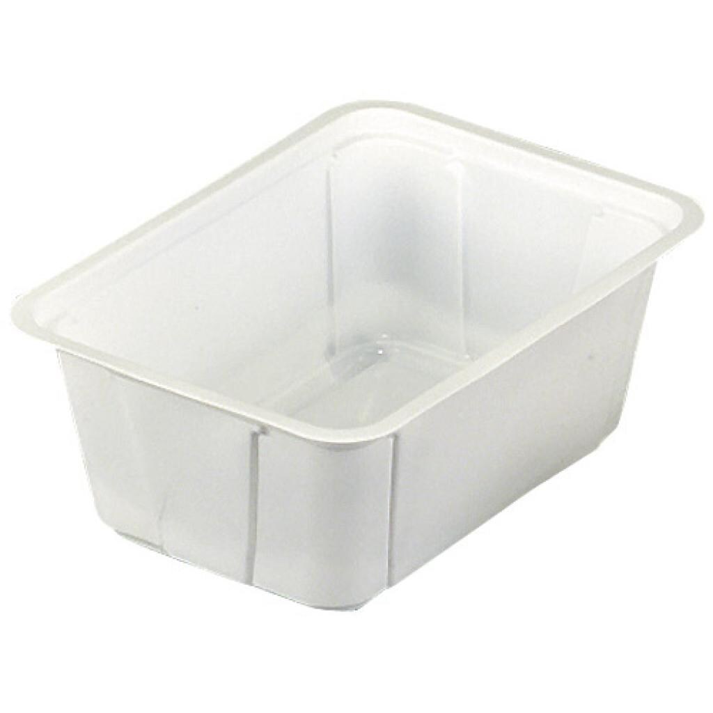 Firplast Barquette plastique TMF blanche 500g (x1200)