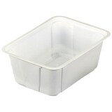 thumbnail of Firplast Barquette plastique TMF blanche 500g (x1200)