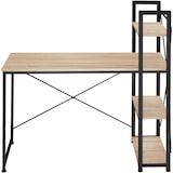 thumbnail of tectake Bureau informatique HERSHEY 122x61x120cm - Bois clair industriel, Chêne Sonoma - 404426