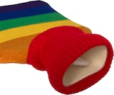 thumbnail of Wärmflasche mit Pride-Regenbogenbezug – 2 Liter, weich & wärmend