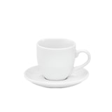 thumbnail of Van Well Serie "Amerika", wit, porselein, vaatwasmachinebestendig en geschikt voor de magnetron, verpakking van 6 espresso-kopjes 0,10 ltr.