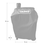 thumbnail of TAINO HERO Set Smoker kleine BBQ barbecuetrolley Houtskoolbarbecue Gasbarbecue Combigrill Barbecuetrolley Afdekhoes motorkap