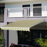 thumbnail of Outsunny Toldo Manual Plegable de Aluminio Toldo Balcón Patio Terraza Manivela 3.5x2.5m