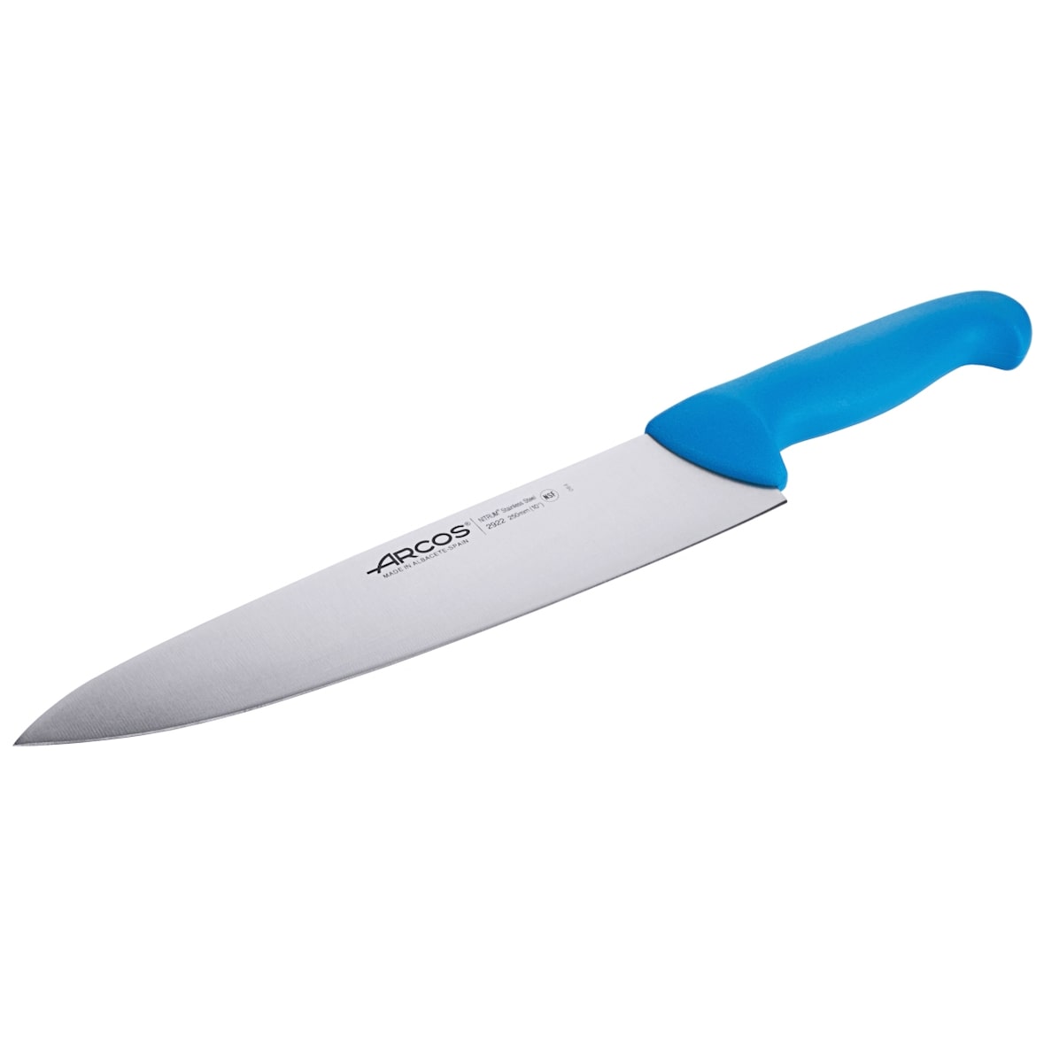 Contacto Koksmes 25 cm, blauw HACCP