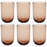 thumbnail of like. by Villeroy & Boch Like Glass Longdrinkbecher 385 ml 6er Set Clay