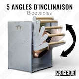 thumbnail of Pralinière enrobeuse professionnelle à gaz capacité 1 à 5kg - Enrobage sucré de fruits à coque - PROFERIA