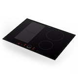 thumbnail of Delicatessa 70 Hybrid Einbaukochfeld Induktion 4 Zonen 7000W Glaskeramik Schwarz