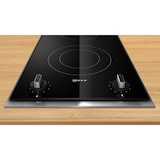 thumbnail of Neff N 30 TL13FK1T8 Domino-Kochfeld, Elektro, 30 cm, Schwarz, Mit Rahmen aufliegend