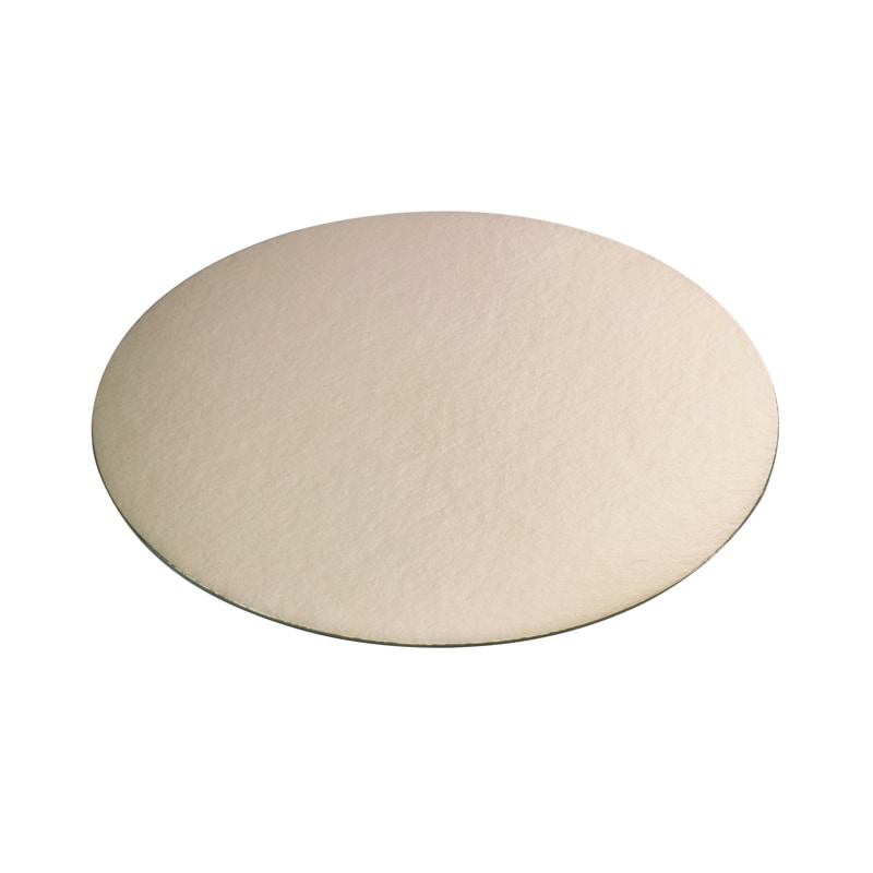 FHC - 100Pcs - Rond carton double face or noir