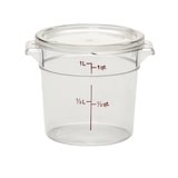 thumbnail of CAMBRO - RFSCW1 -135 - Recipiente redondo 900 ml - 15,4 x 15,4 cm - Transparente (Tampa não incluída) - Contém 1 unidade.
