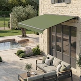thumbnail of Tenda da sole semi-integrale 2 x 2,50 m in alluminio verde cactus, L 250 x l 200 cm Oviala