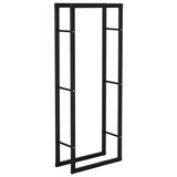 thumbnail of HOMCOM Scaffale Portalegna Moderno Verticale Legnaia in Ferro Nero