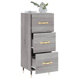thumbnail of vidaXL Sideboard Grau Sonoma 34,5x34x90 cm Holzwerkstoff