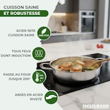 thumbnail of Sautoir 28 cm en inox 18/10 Triply Fackelmann Vita3