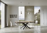 thumbnail of Ausziehbarer Tisch 90x120/380 cm Gestell Volantis Evolution Eiche Natur Anthrazit