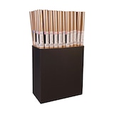 thumbnail of Clairefontaine 60x Braunes Kraftpapier gerippt 60g, Rolle 3x0,70m - Kraft braun 95771C
