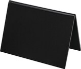 thumbnail of HMF 46413 Tischaufsteller Kreidetafel, 10 Stück, A-Aufsteller, 10 x 7 cm, Schwarz