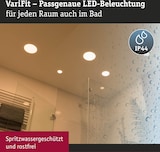 thumbnail of Paulmann VariFit LED Einbaupanel Veluna IP44 rund 75mm  4,5W 360lm 3000K Satin  92387