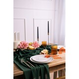 thumbnail of Chiffon Tischläufer, grün, 0,48 x 5 m