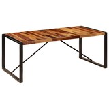 thumbnail of Mesa de comedor de madera maciza de sheesham 200x100x75 cm
