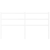 thumbnail of vidaXL Hoofdbord 160 cm metaal wit