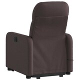 thumbnail of vidaXL Massagesessel mit Aufstehhilfe Dunkelbraun Stoff