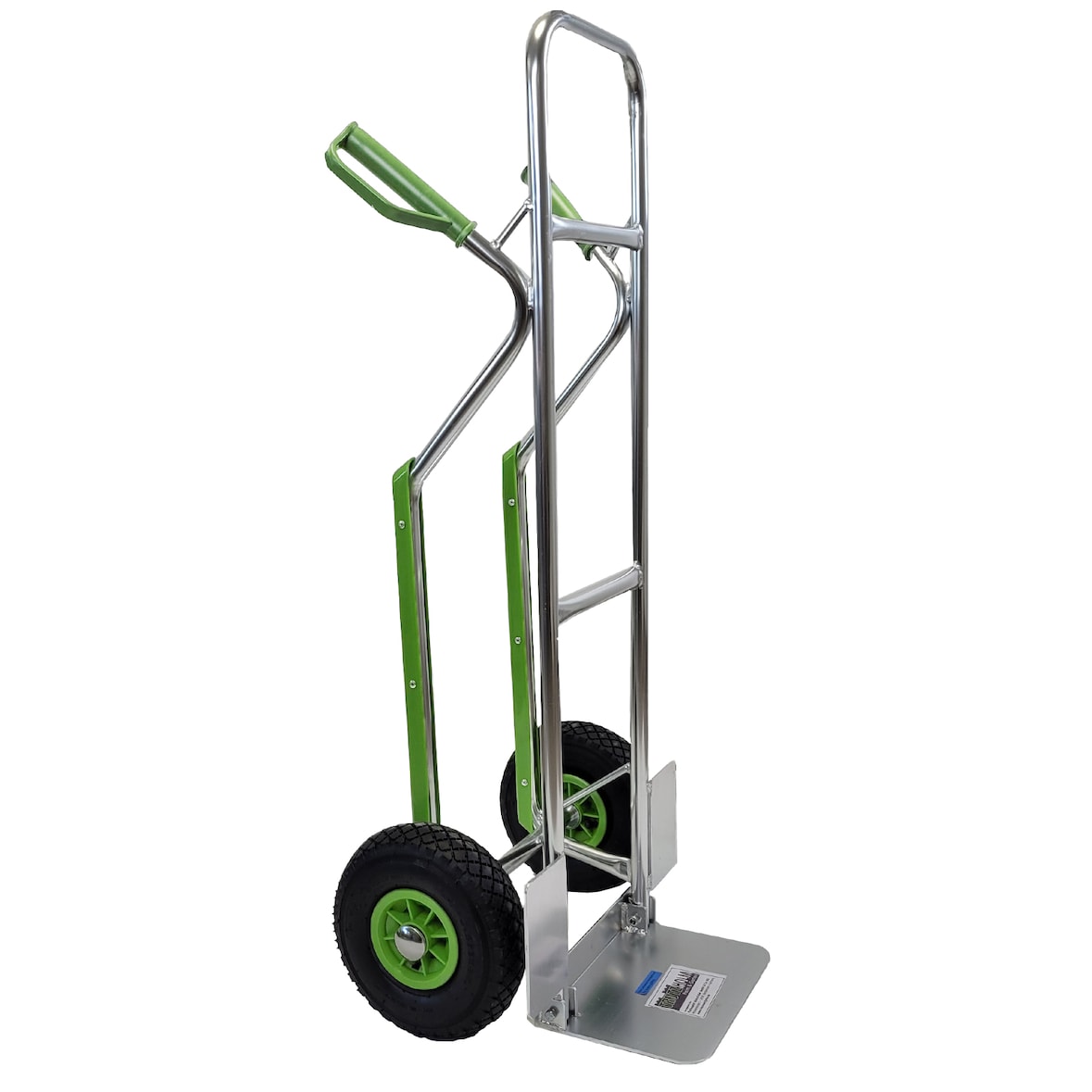 Sackkarre mit Treppenrutsche Traglast 200 kg Aluminium Lufträder Stapelkarre Transportkarre
