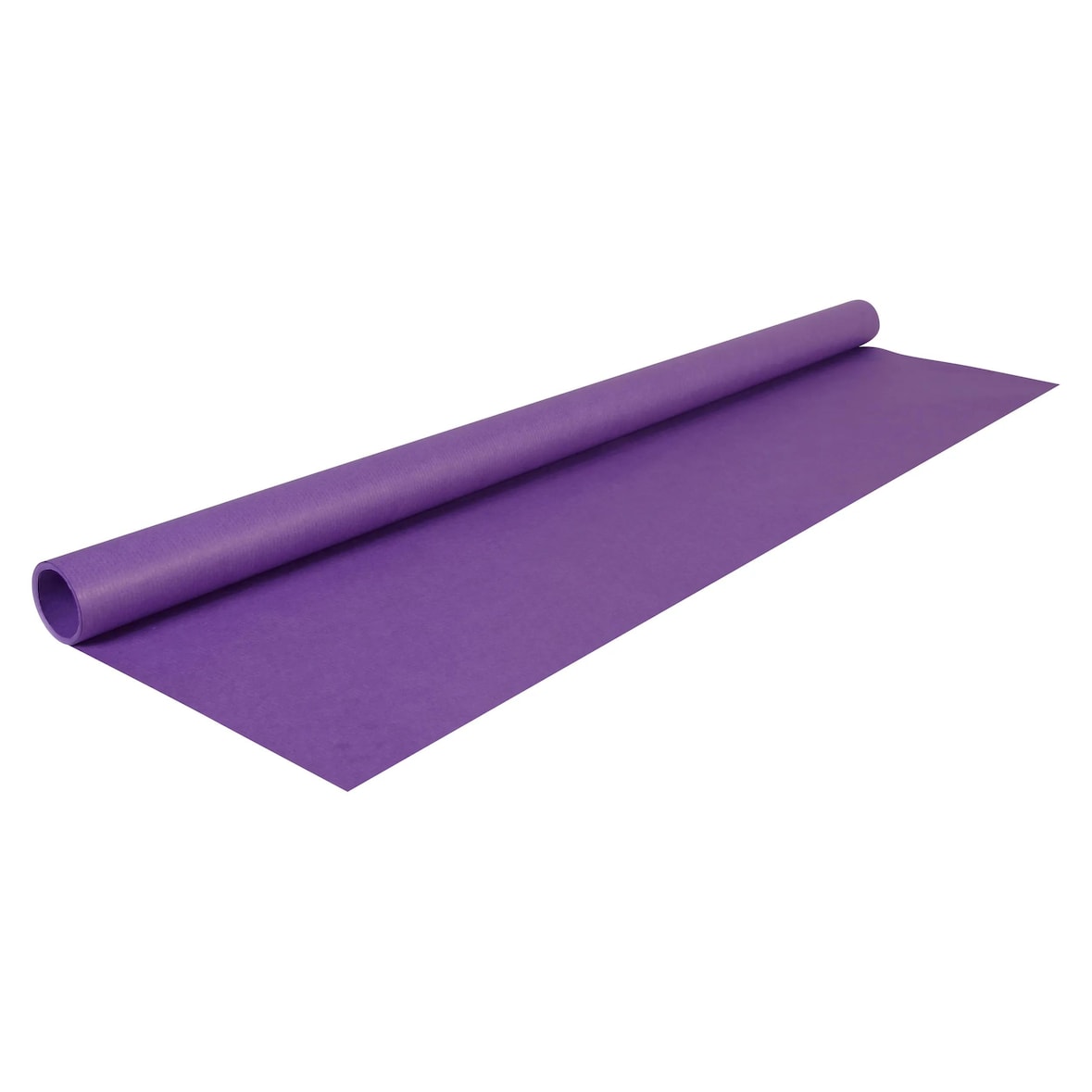 Clairefontaine 10x Farbiges, gerilltes Kraftpapier 65g, Rolle 3x0,70m - Violett 95711C