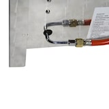 thumbnail of Gasbräter Gasgrill Gestell 10 kW Edelstahl 3 flammig Gasschlauch B01+G03+G04