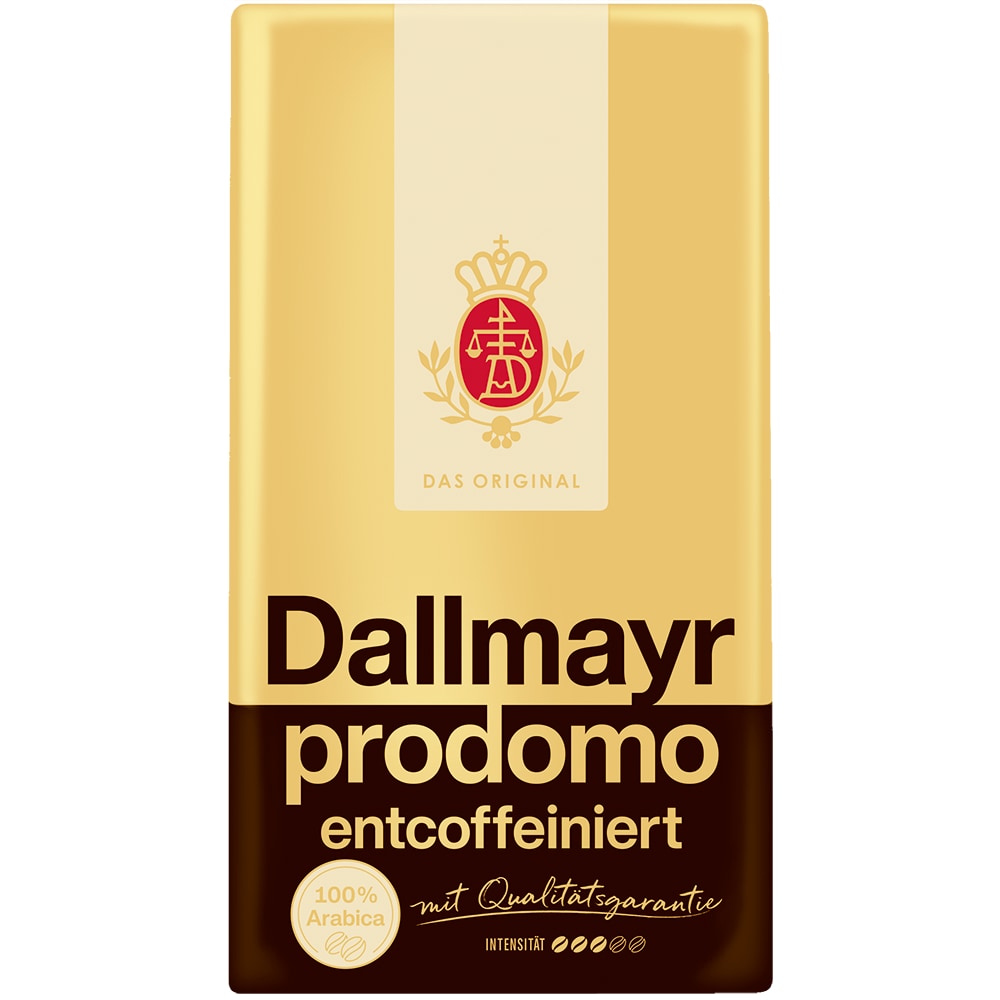 Dallmayr Prodomo Gemahlener Kaffee entkoffeiniert (500 g)