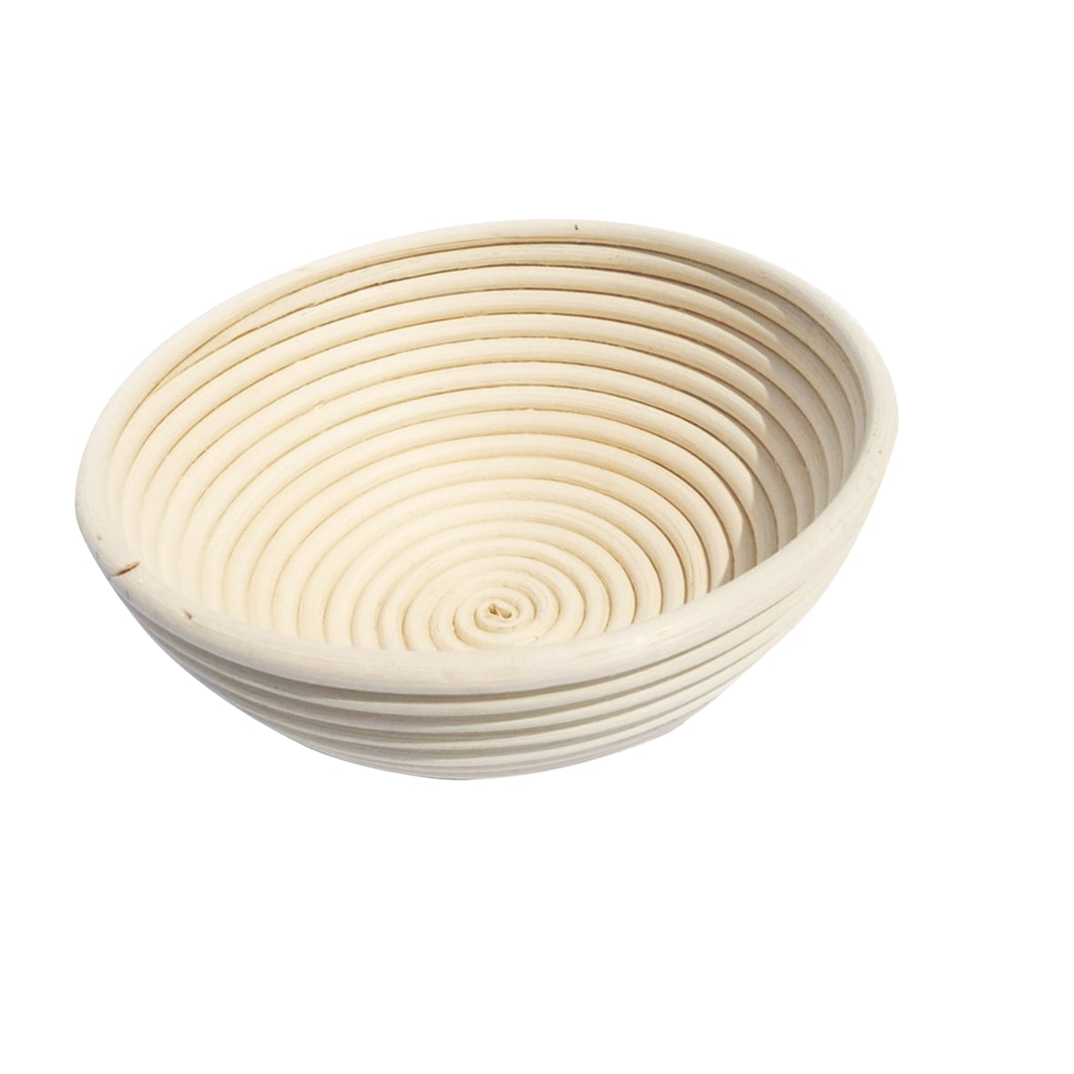 Layba Rijsmand Rond Groot (700–1200g) – Rattan Banneton voor Desem en Gistdeeg