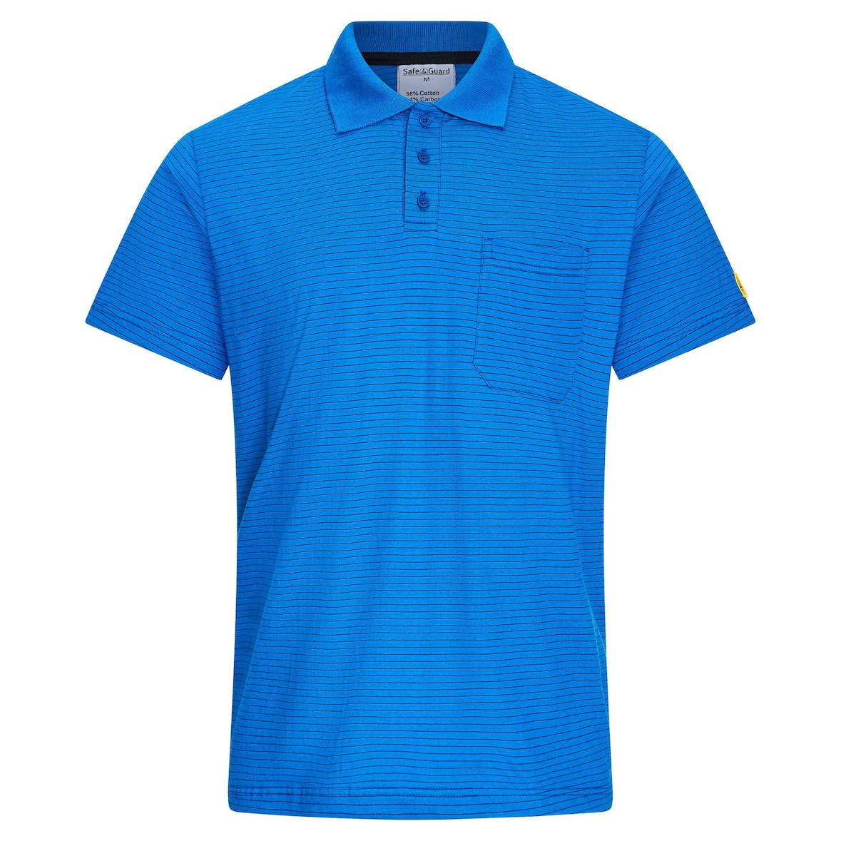 ESD-Poloshirt mit Brusttasche, 150g/m², royalblau, L