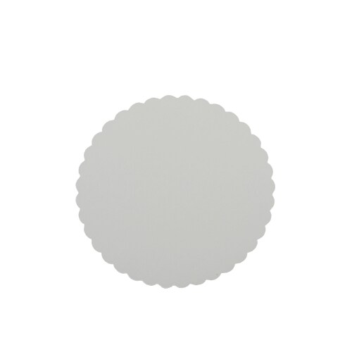ABC Pak 100 Tortenunterlagen, Pappe [rc] rund Ø 20 cm weiss (95361, 100 Stück)