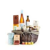 thumbnail of fein und kostbar Geschenkkorb Meeresrauschen, 12-teilig, gefüllt mit mediterranen Spezialitäten